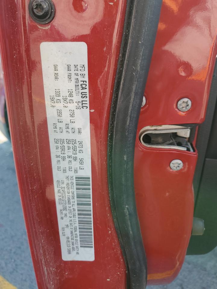 2016 Dodge Journey Crossroad VIN: 3C4PDCGG1GT212992 Lot: 67645915