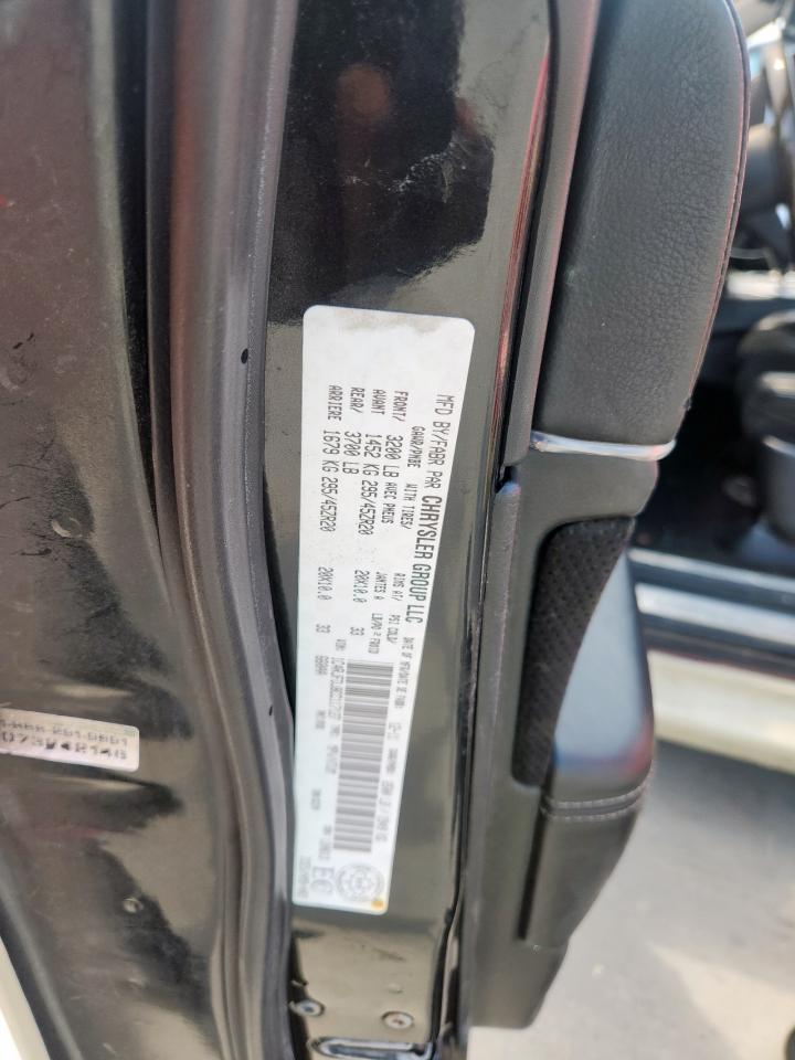 2012 Jeep Grand Cherokee Srt-8 VIN: 1C4RJFDJ8CC117127 Lot: 70333405