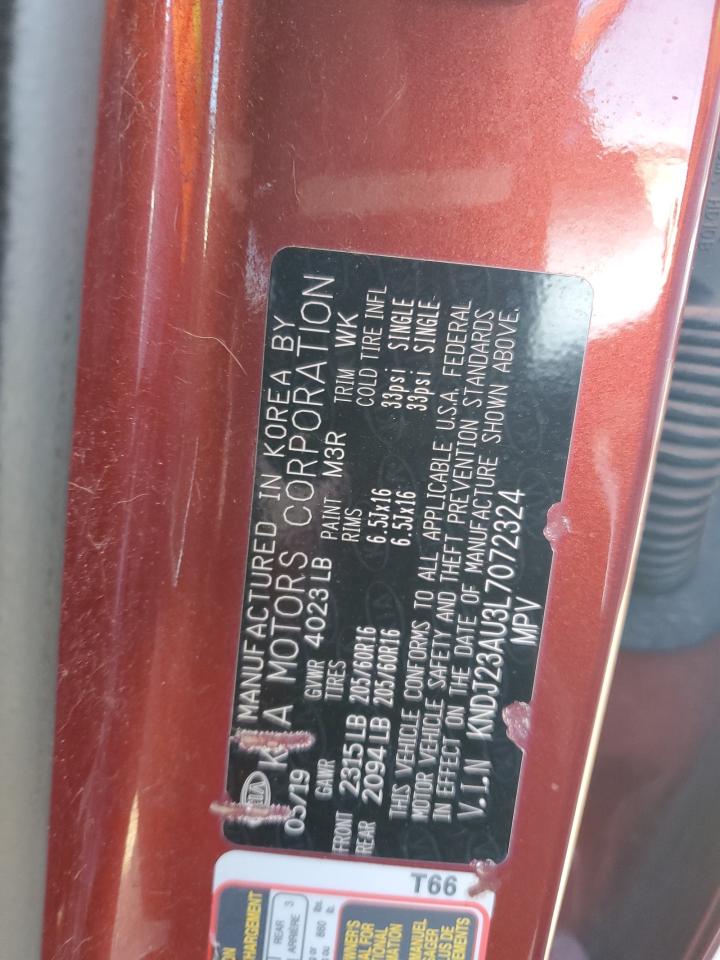 2020 Kia Soul Lx VIN: KNDJ23AU3L7072324 Lot: 69364165