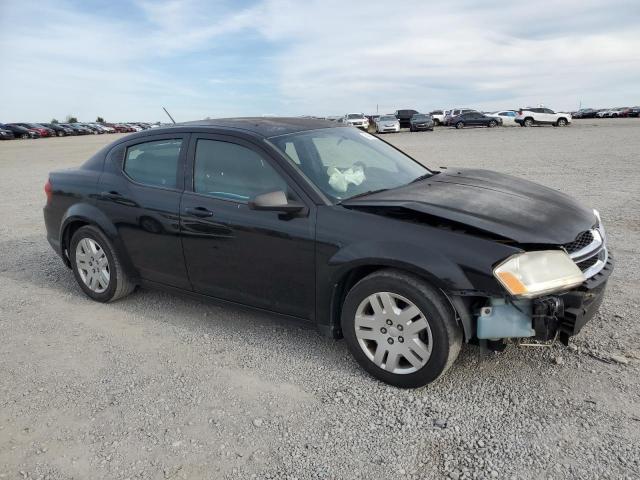 Sedans DODGE AVENGER 2012 Black