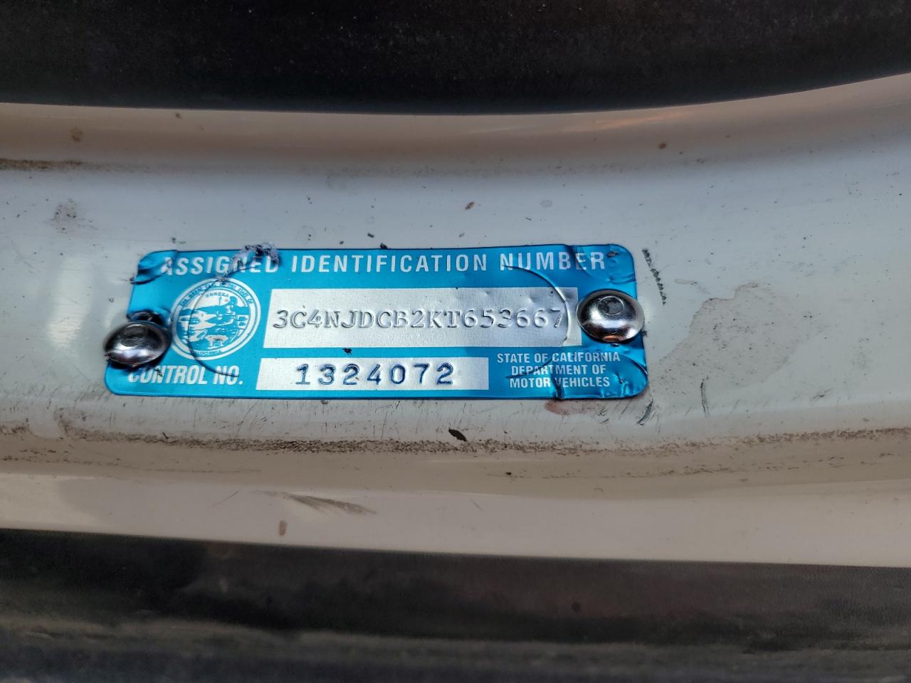 2019 Jeep Compass Limited VIN: 3C4NJDCB2KT653667 Lot: 69662315