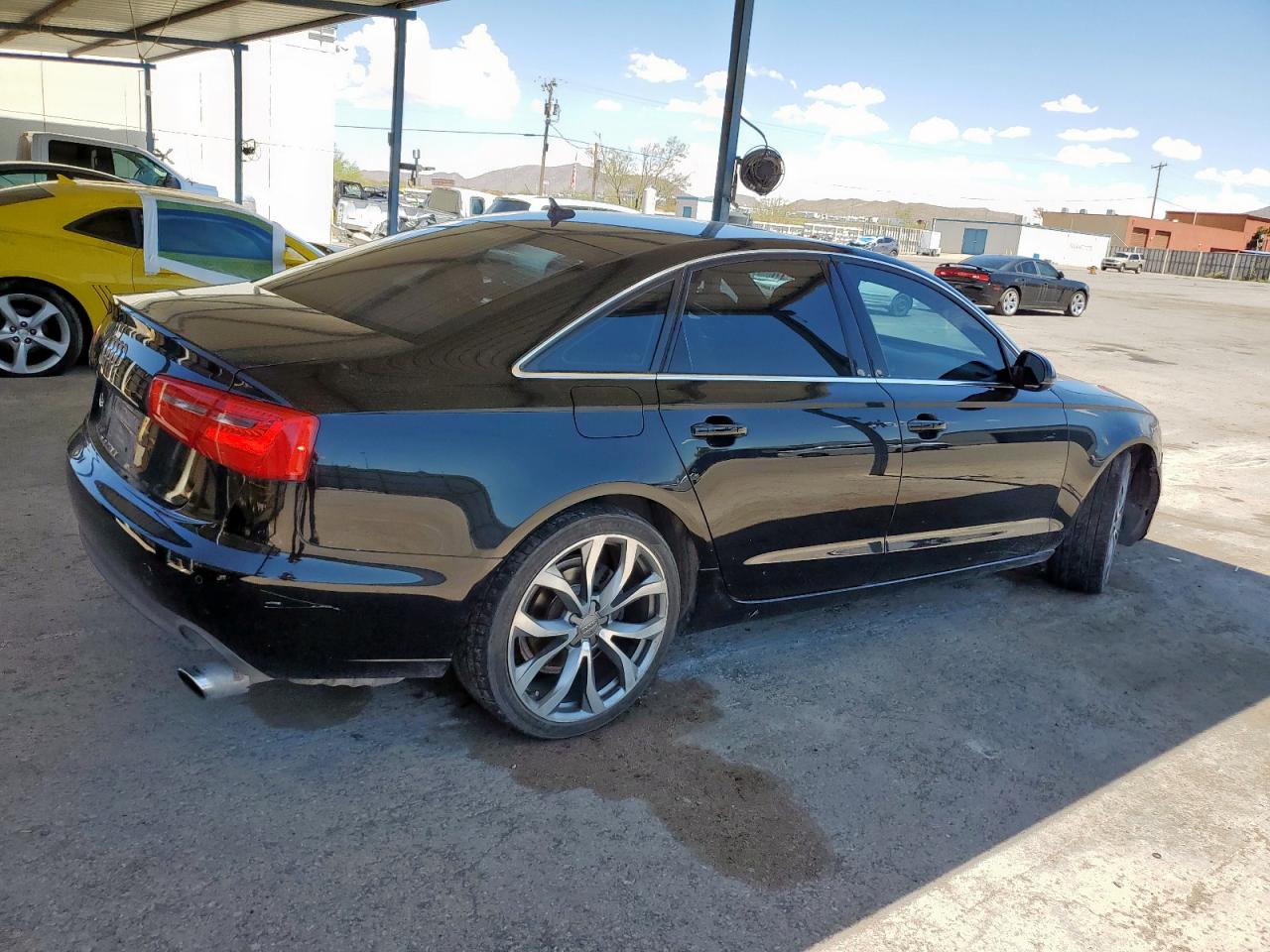 2013 Audi A6 Premium Plus black sedan gas WAUDFAFC3DN081220 photo #4