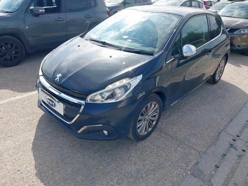 2016 PEUGEOT 208 ALLURE BLUE HDI 1.6 BLUEHDI 100 ALLURE 3DR [NON S for sale at Copart SANDWICH