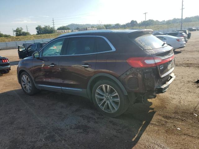  LINCOLN MKX 2018 Bordowy