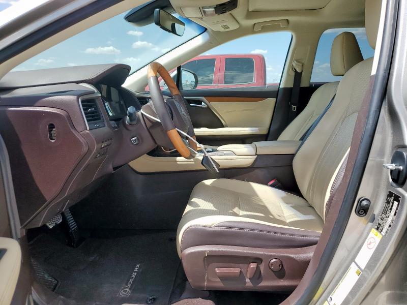  LEXUS RX350 2018 Серый