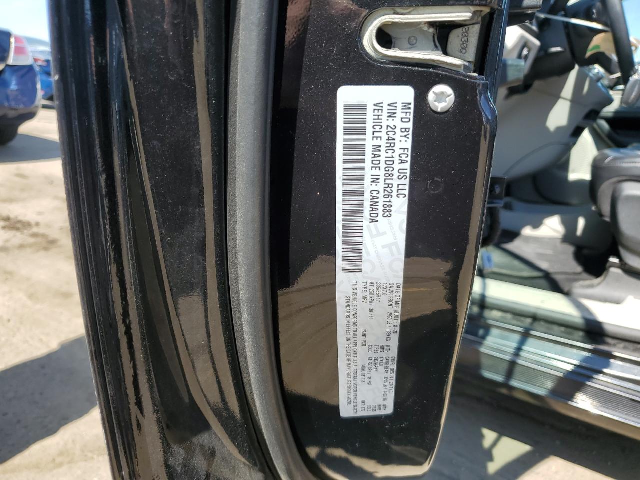 2020 Chrysler Voyager Lxi VIN: 2C4RC1DG8LR261883 Lot: 70577645