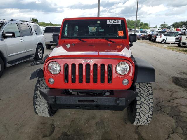  JEEP WRANGLER 2017 Czerwony