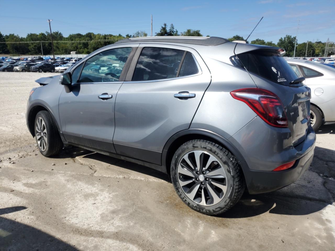 2019 Buick Encore Essence grey null gasoline KL4CJCSM2KB840214 photo #3