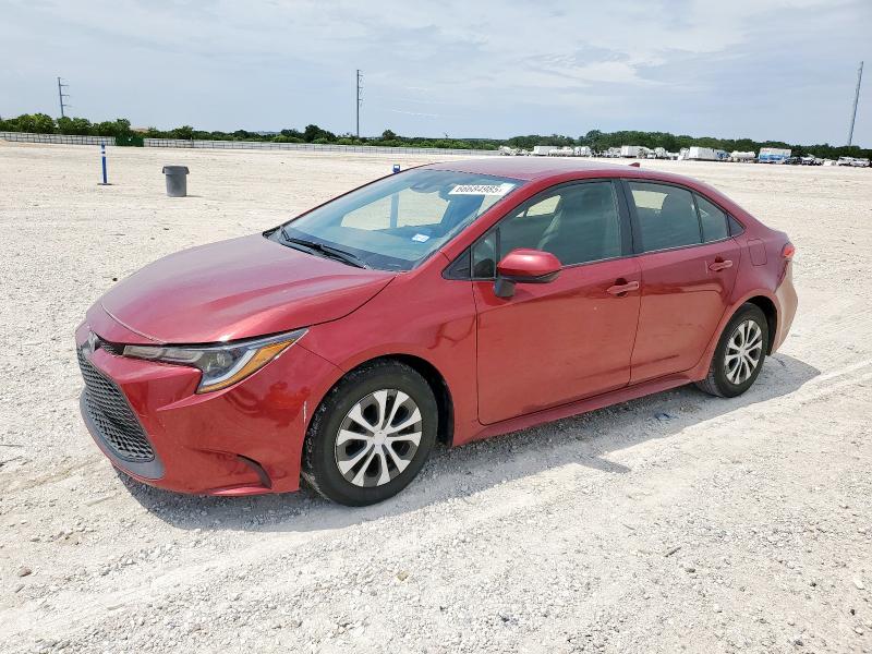  TOYOTA COROLLA 2022 Красный