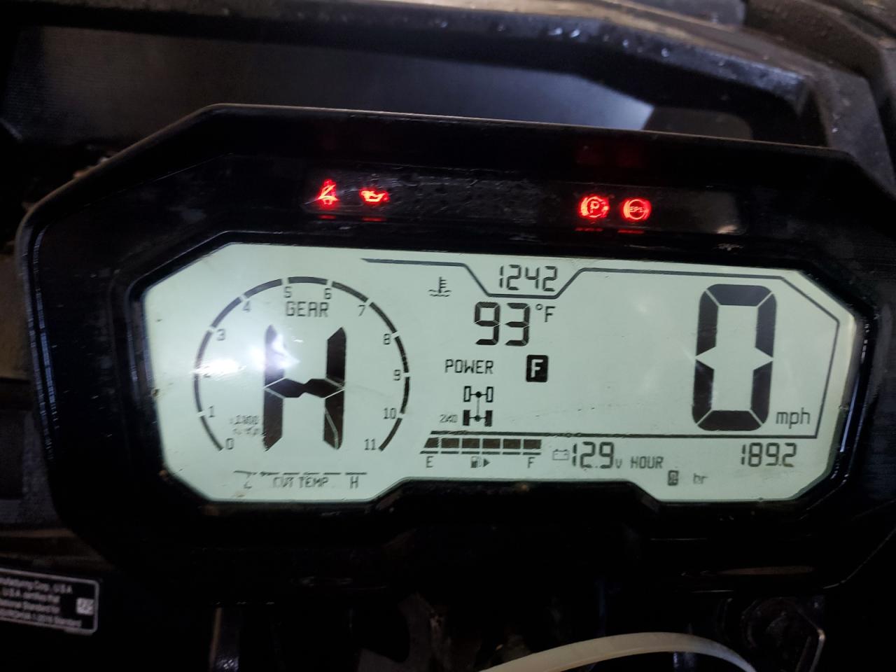 2021 Kawasaki Krf 1000 A VIN: JKARFCA15MB512887 Lot: 68524175