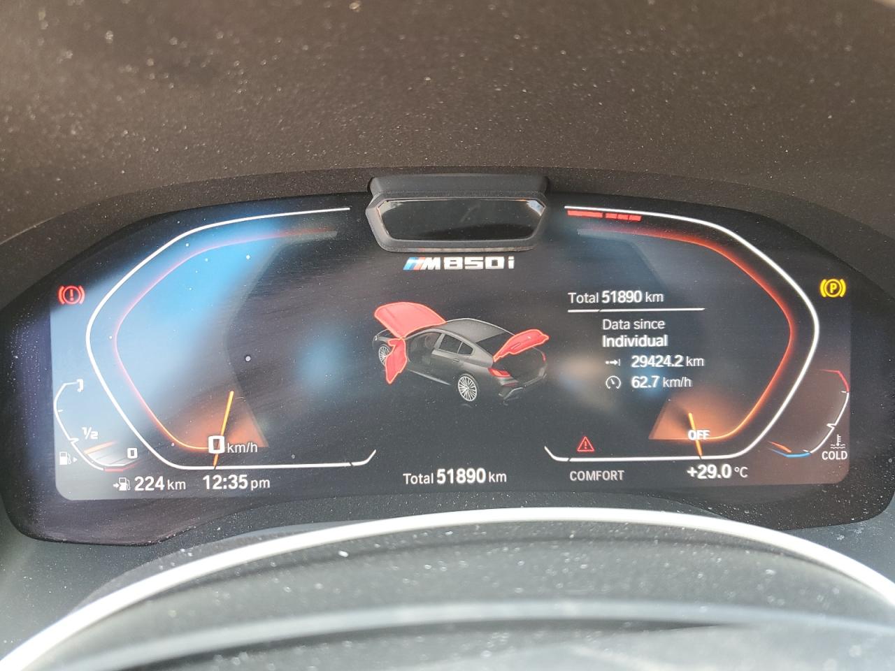 2020 BMW M850Xi VIN: WBAGV8C0XLCD28247 Lot: 69553345