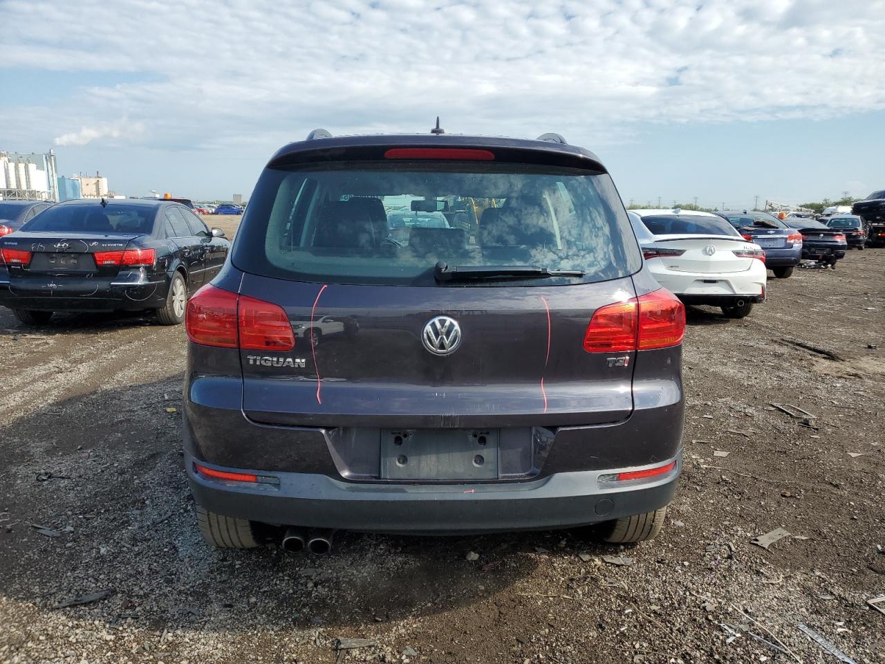 2016 Volkswagen Tiguan S VIN: WVGAV7AXXGW548505 Lot: 70166845