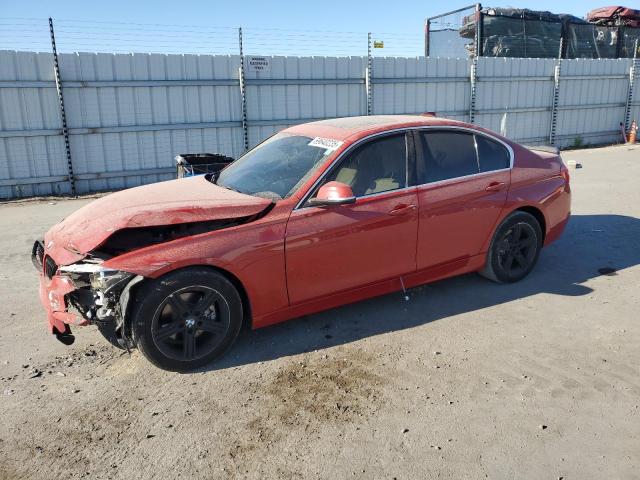  BMW 3 SERIES 2017 Czerwony