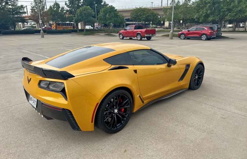 Coupet CHEVROLET CORVETTE 2016 Żółty