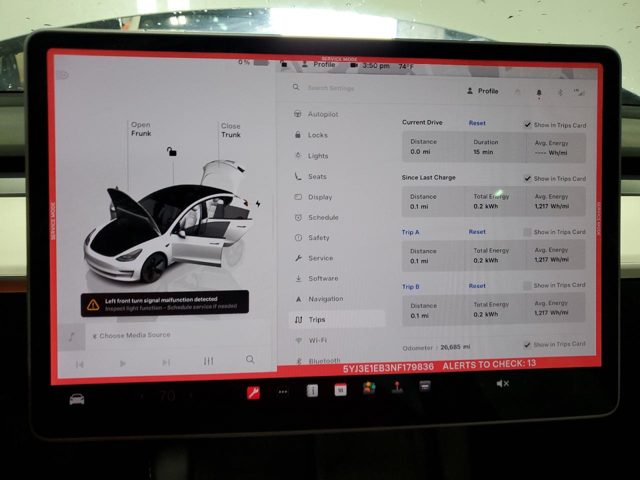 2022 Tesla Model 3 VIN: 5YJ3E1EB3NF179836 Lot: 69079715