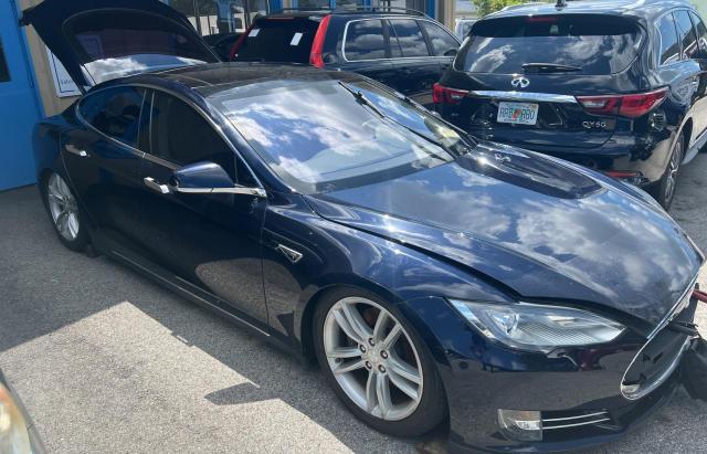 Hatchbacks TESLA MODEL S 2013 Blue