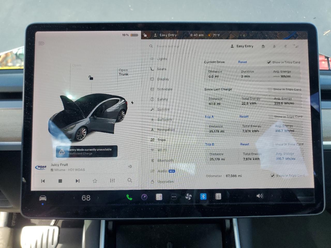 2019 Tesla Model 3 VIN: 5YJ3E1EBXKF469616 Lot: 69493155