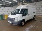 2012 FORD TRANSIT 100 T350 RWD HIGH ROOF VAN TDCI 100PS EURO 5 for sale at Copart EAST KILBRIDE