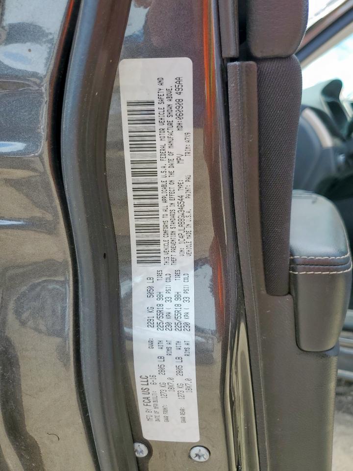 2016 Jeep Cherokee Sport VIN: 1C4PJLAB8GW346544 Lot: 69096195