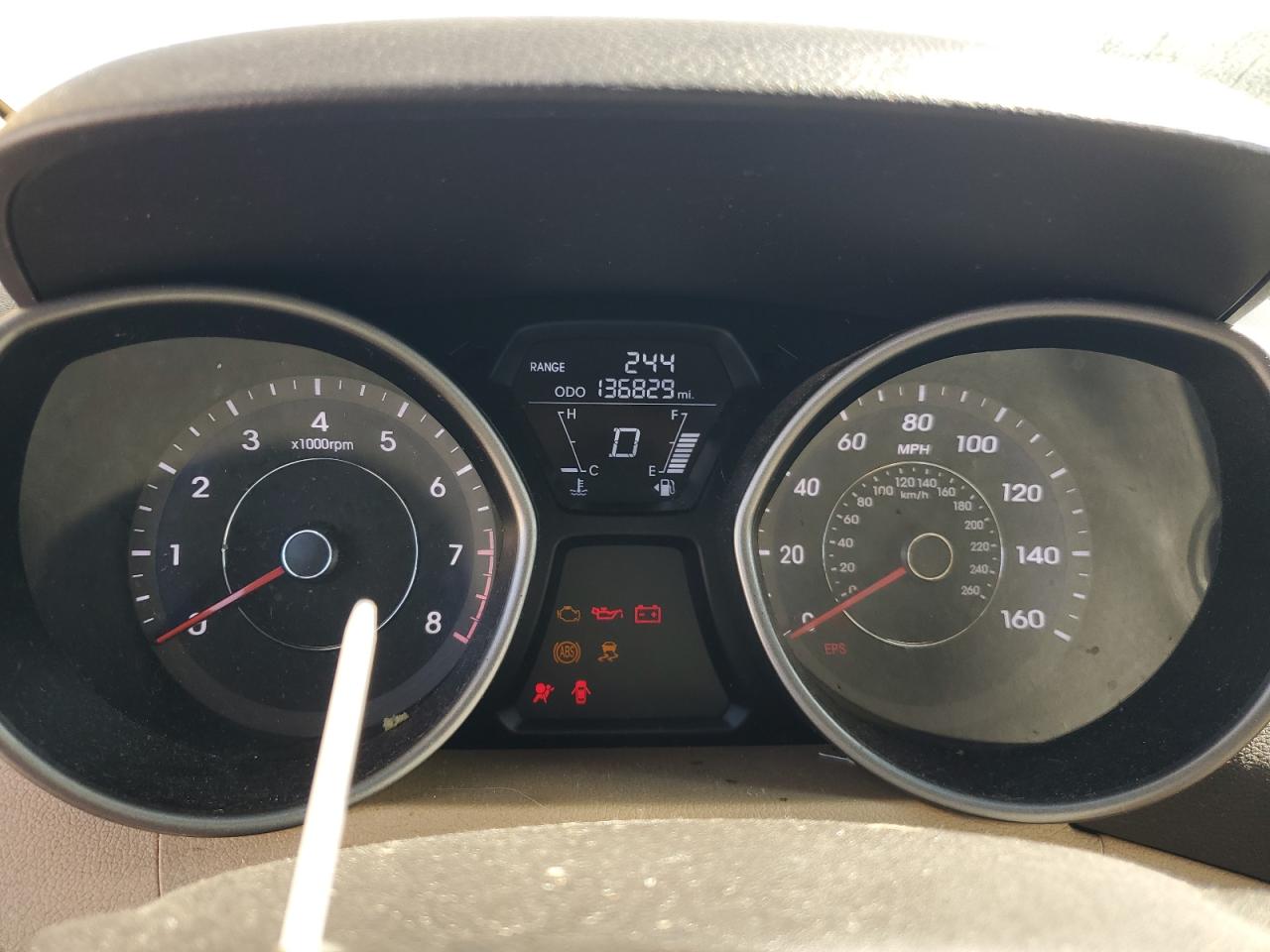 2013 Hyundai Elantra Gls VIN: 5NPDH4AE7DH245060 Lot: 70752225