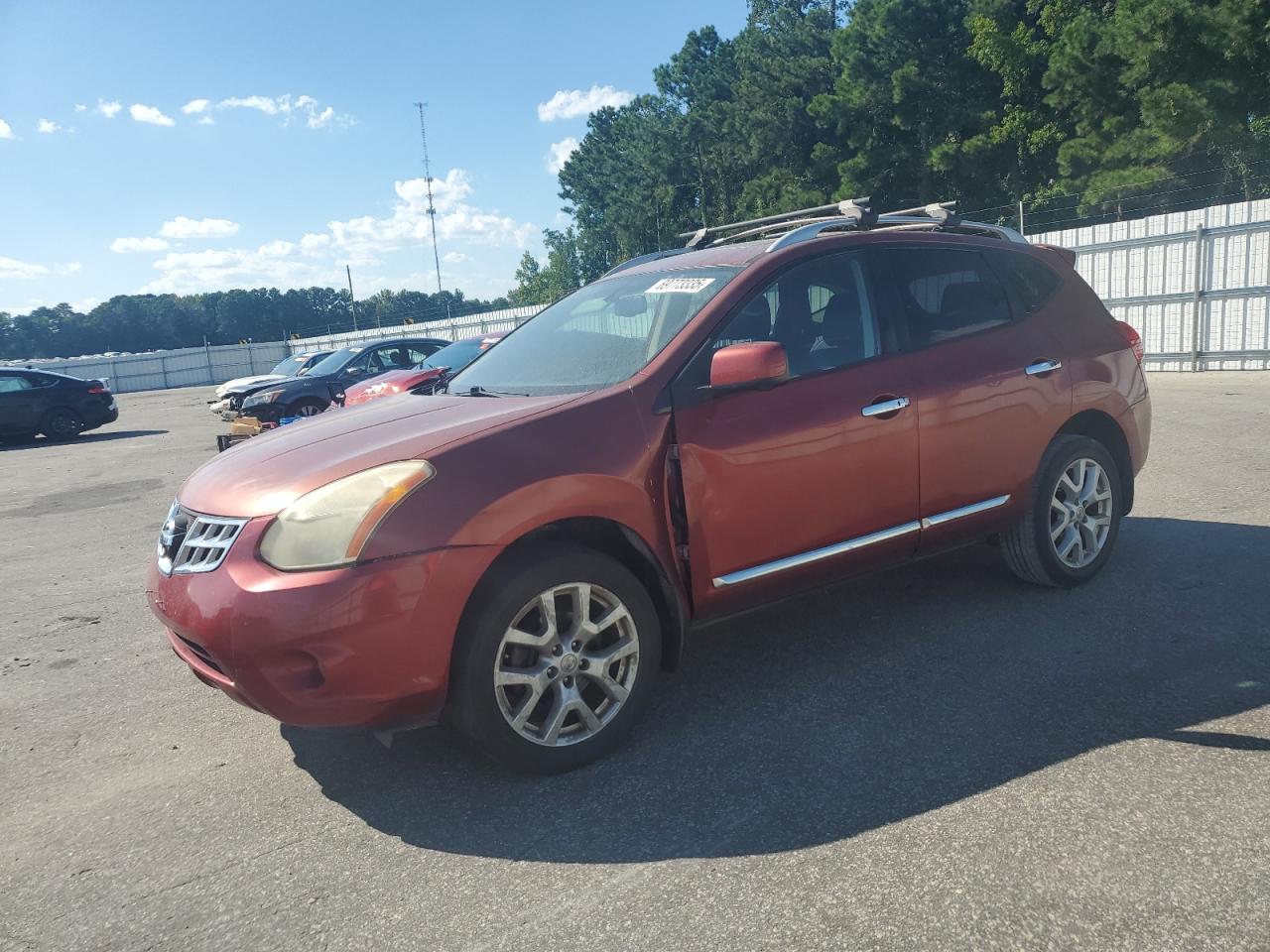 2013 Nissan Rogue S brown null gas JN8AS5MT0DW521792 photo #1