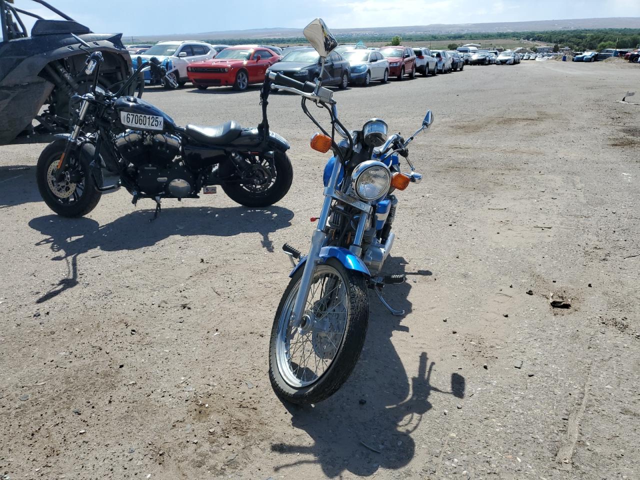 2009 Honda Cmx250 C blue roadster_bike gas JH2MC13169K500143 photo #3