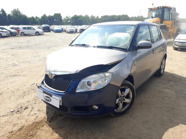 2010 SKODA FABIA 2 HT for sale at Copart COLCHESTER