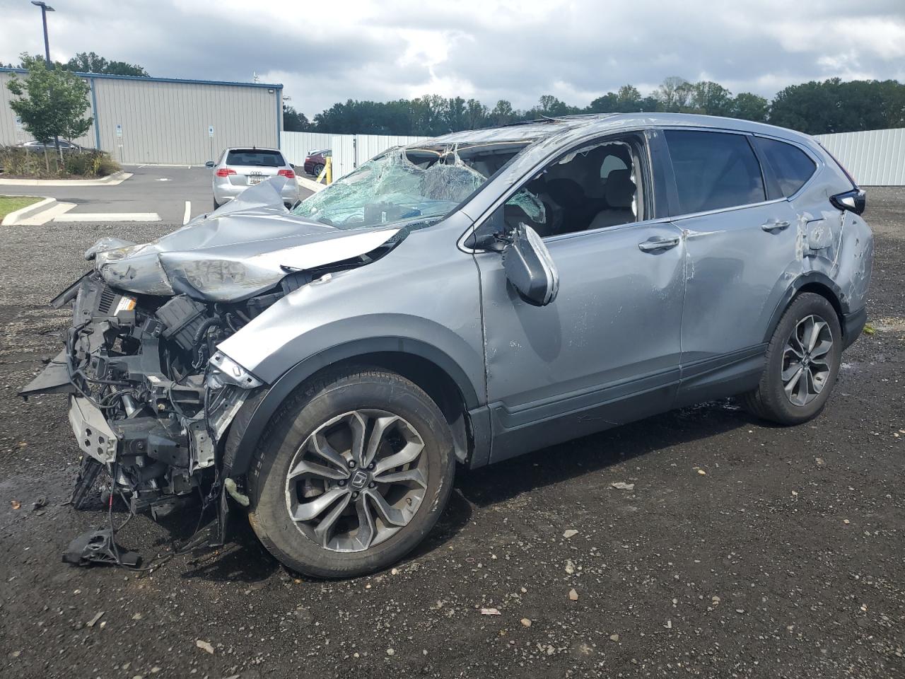 2021 Honda Cr-V Ex silver null gas 5J6RW1H56MA009243 photo #1