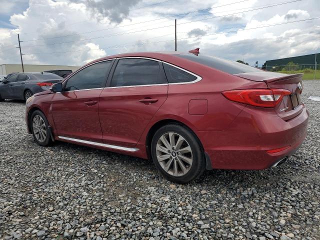  HYUNDAI SONATA 2015 Red