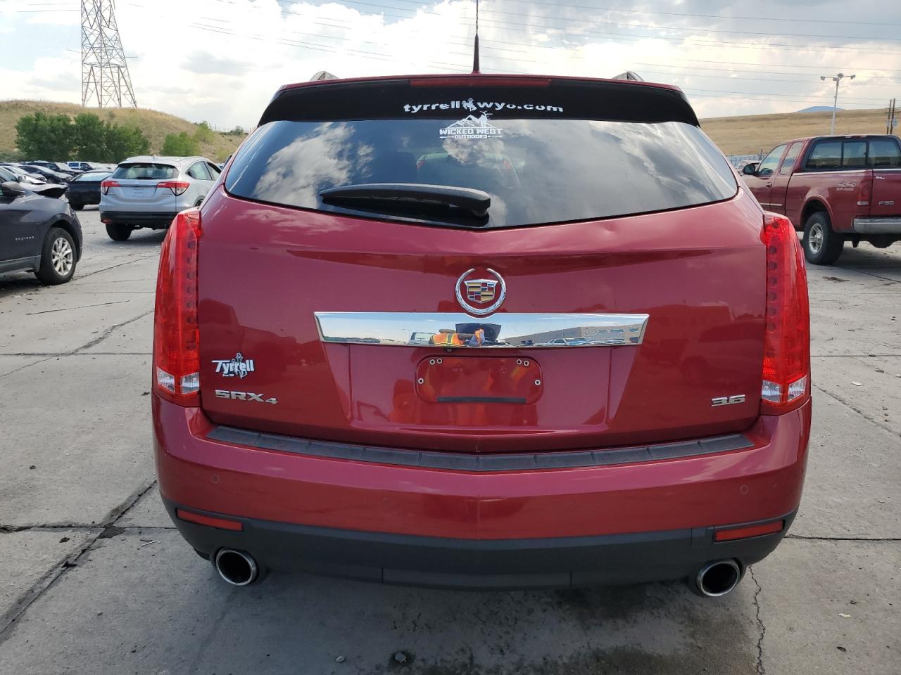 2012 Cadillac Srx Luxury Collection VIN: 3GYFNDE36CS530924 Lot: 68775435