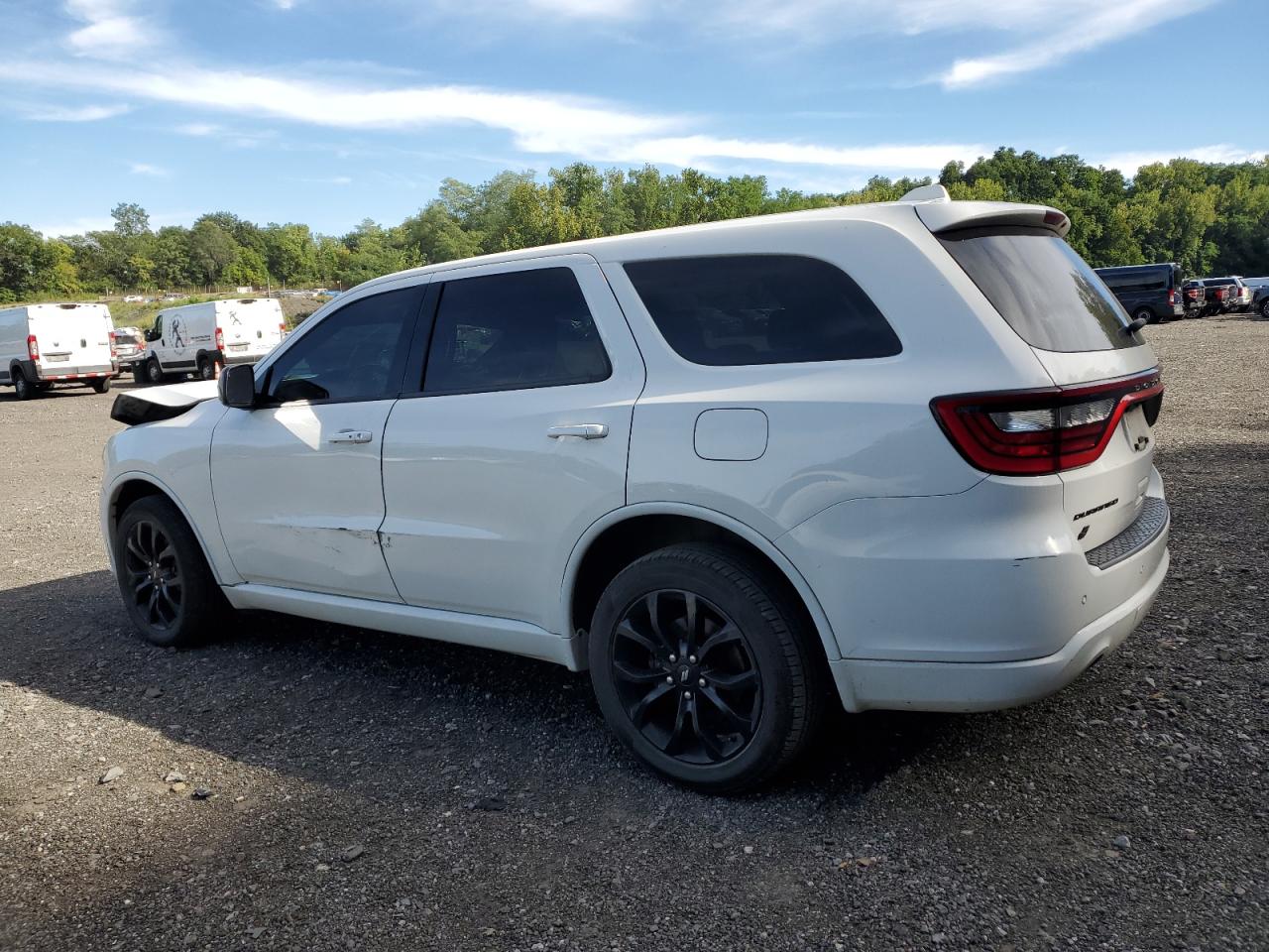 2020 Dodge Durango Gt white null flexible 1C4RDJDG3LC142256 photo #3