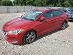2017 HYUNDAI ELANTRA SE   for sale at Copart PA - PHILADELPHIA EAST-SUBLOT