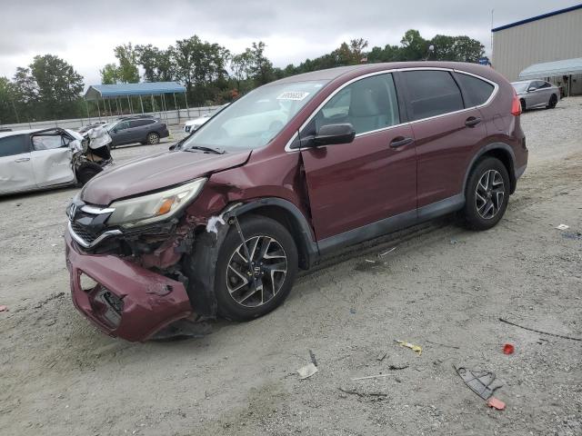 Паркетники HONDA CRV 2016 Бургунди