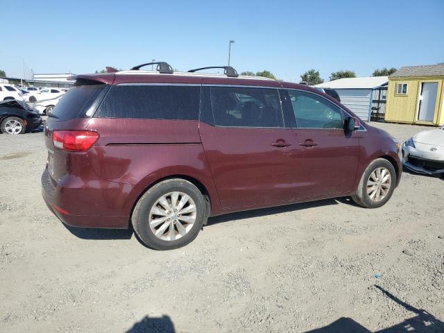 Minivans KIA All Models 2017 Burgundy