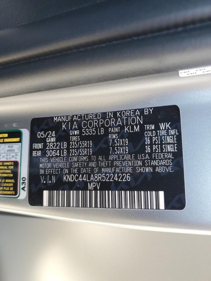 2024 Kia Ev6 Gt Line VIN: KNDC44LA8R5224226 Lot: 68149585