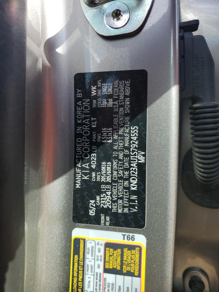 2025 Kia Soul Lx VIN: KNDJ23AU1S7924555 Lot: 69935265