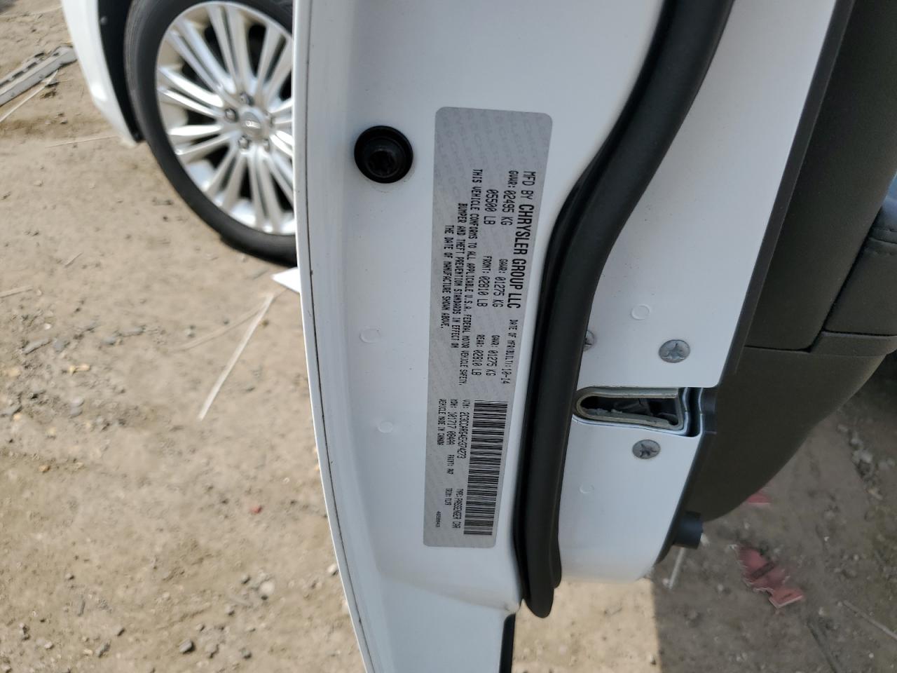 2014 Chrysler 300 VIN: 2C3CCARG4EH374273 Lot: 68486175