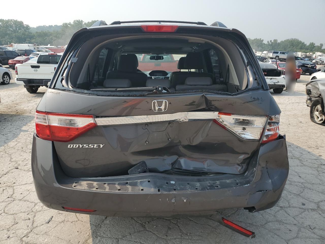 2012 Honda Odyssey Exl VIN: 5FNRL5H64CB100452 Lot: 65092675