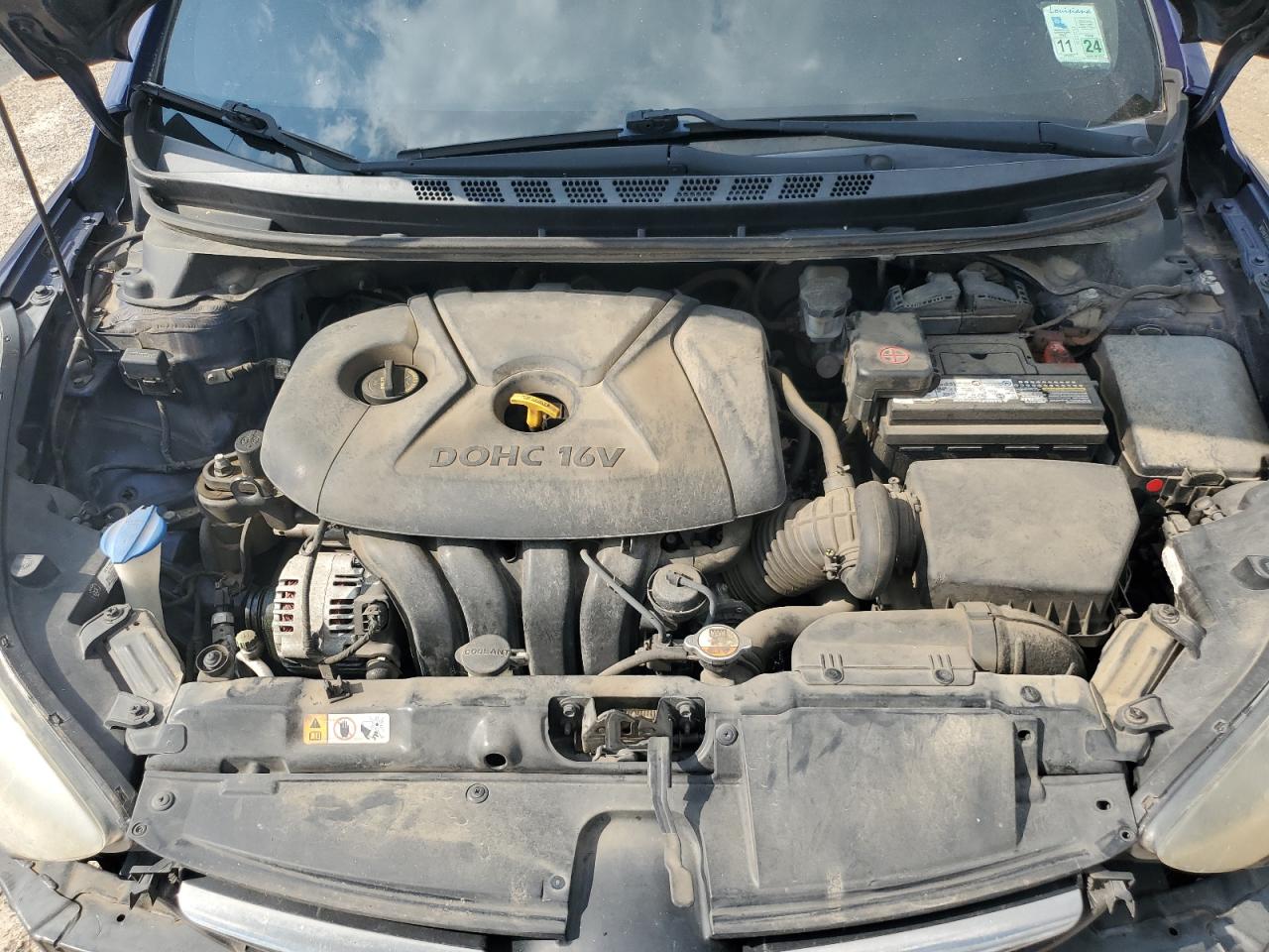 2014 Hyundai Elantra Se VIN: 5NPDH4AE9EH493943 Lot: 66925325