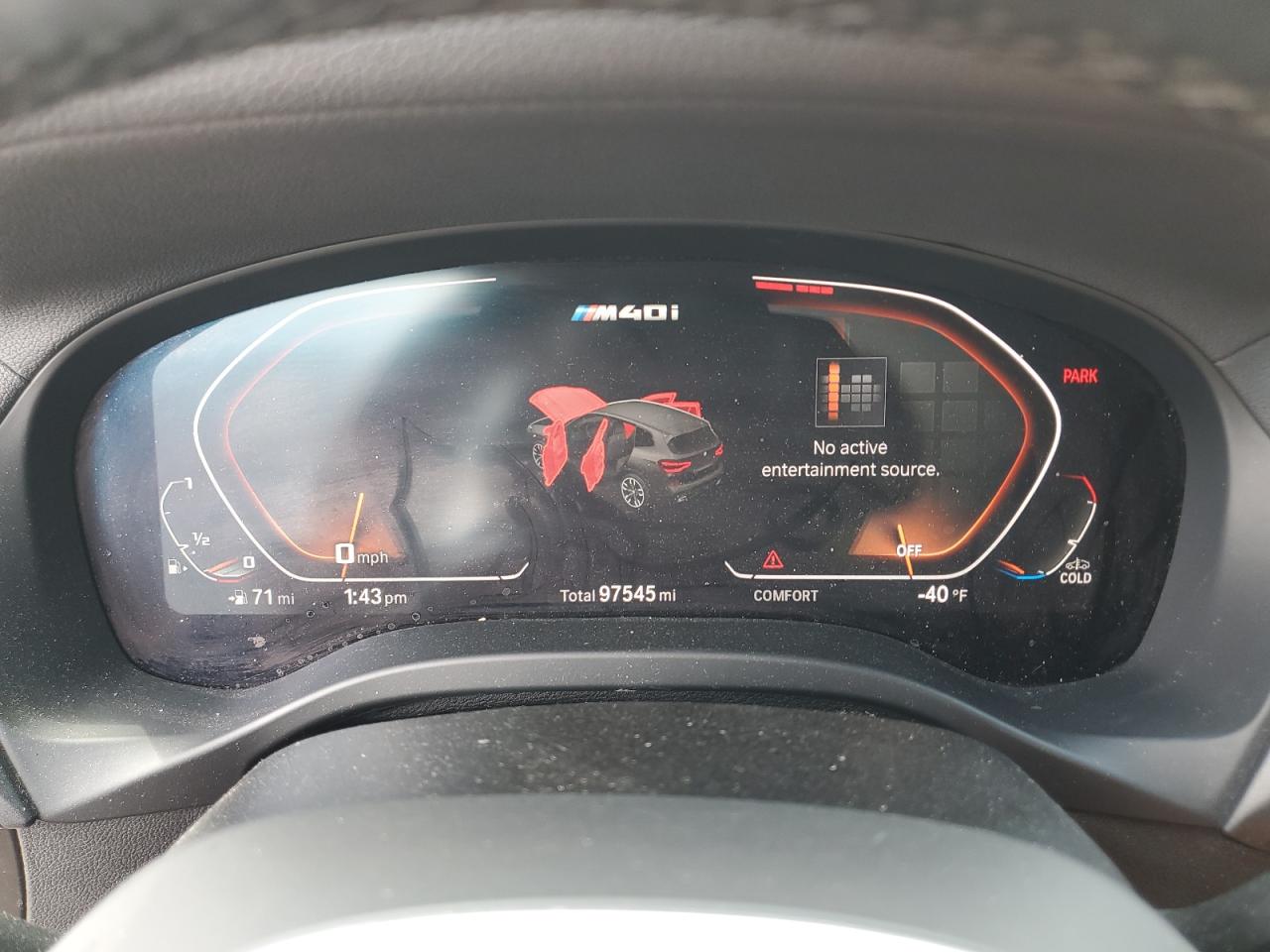 2021 BMW X3 xDrivem40I VIN: 5UXTY9C07M9G10017 Lot: 70470975