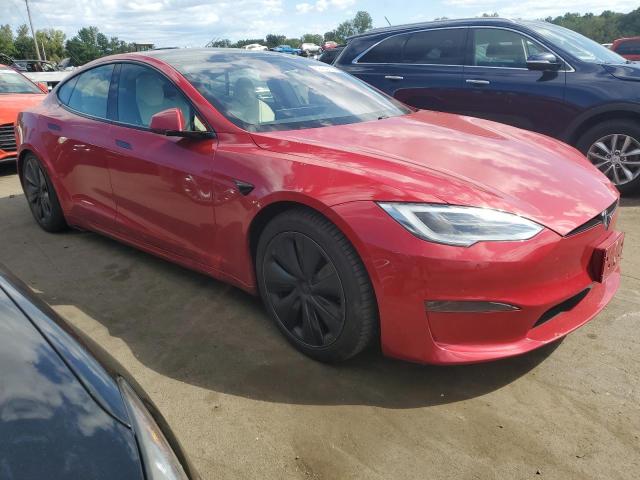  TESLA MODEL S 2021 Czerwony