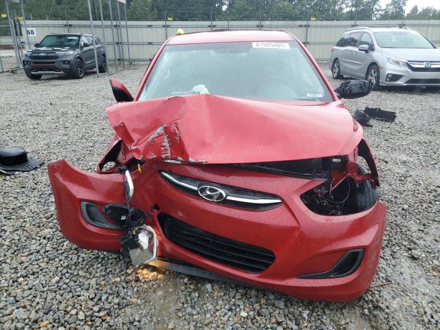  HYUNDAI ACCENT 2016 Red