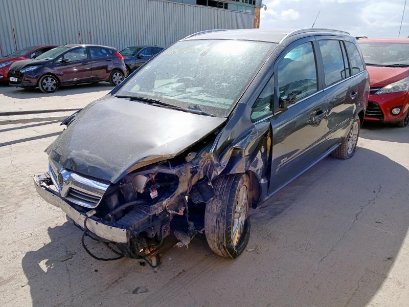 2010 VAUXHALL ZAFIRA DES for sale at Copart PETERLEE