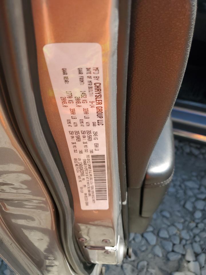 2014 Dodge Durango Limited VIN: 1C4RDHDG4EC970585 Lot: 68260245