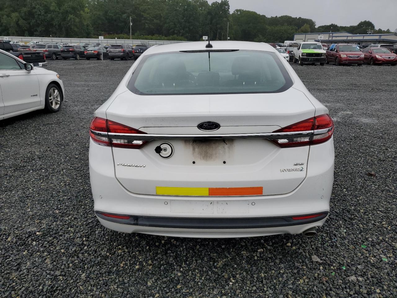 2017 Ford Fusion Se Hybrid VIN: 3FA6P0LU9HR409216 Lot: 54028455