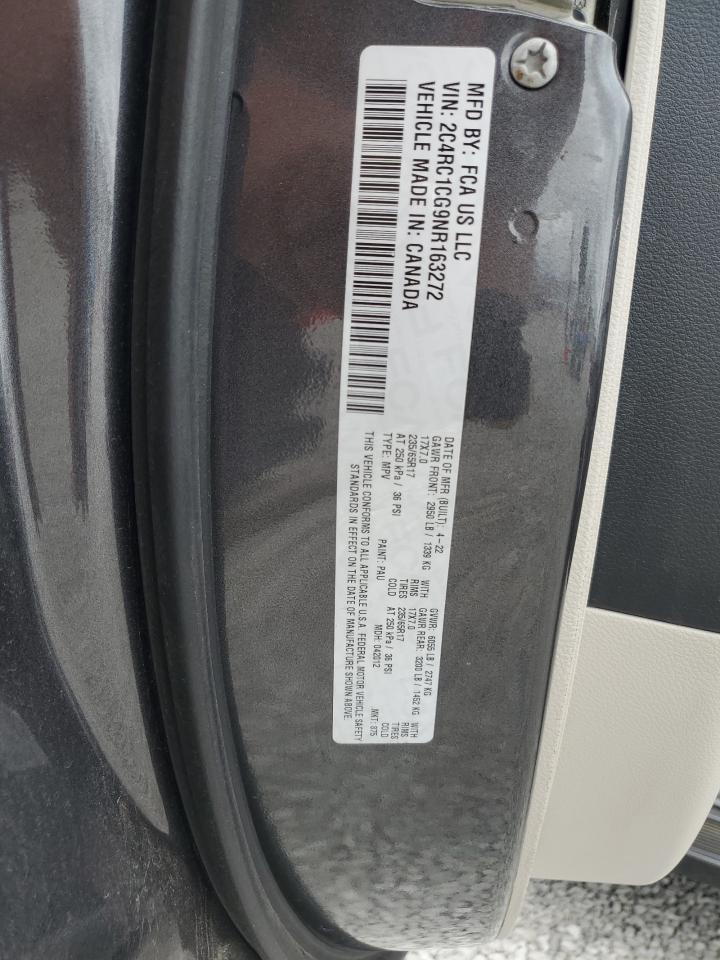 2022 Chrysler Voyager Lx VIN: 2C4RC1CG9NR163272 Lot: 69702185