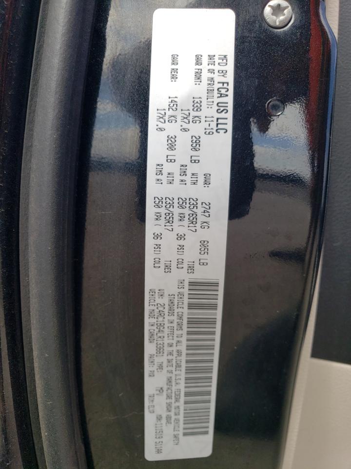 2020 Chrysler Pacifica Touring L VIN: 2C4RC1BG4LR133661 Lot: 69137955