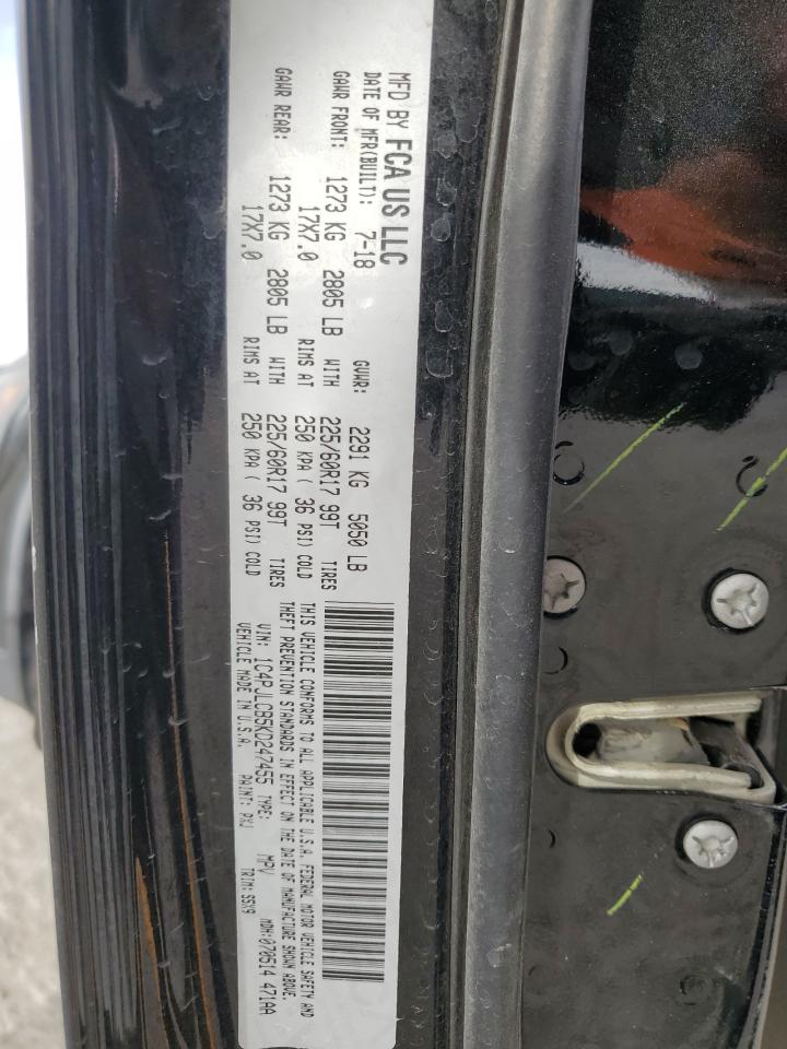 2019 Jeep Cherokee Latitude VIN: 1C4PJLCB5KD247455 Lot: 67794785