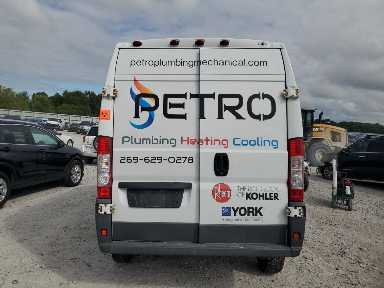 2014 Ram Promaster 2500 2500 High VIN: 3C6TRVCG3EE109891 Lot: 69748045