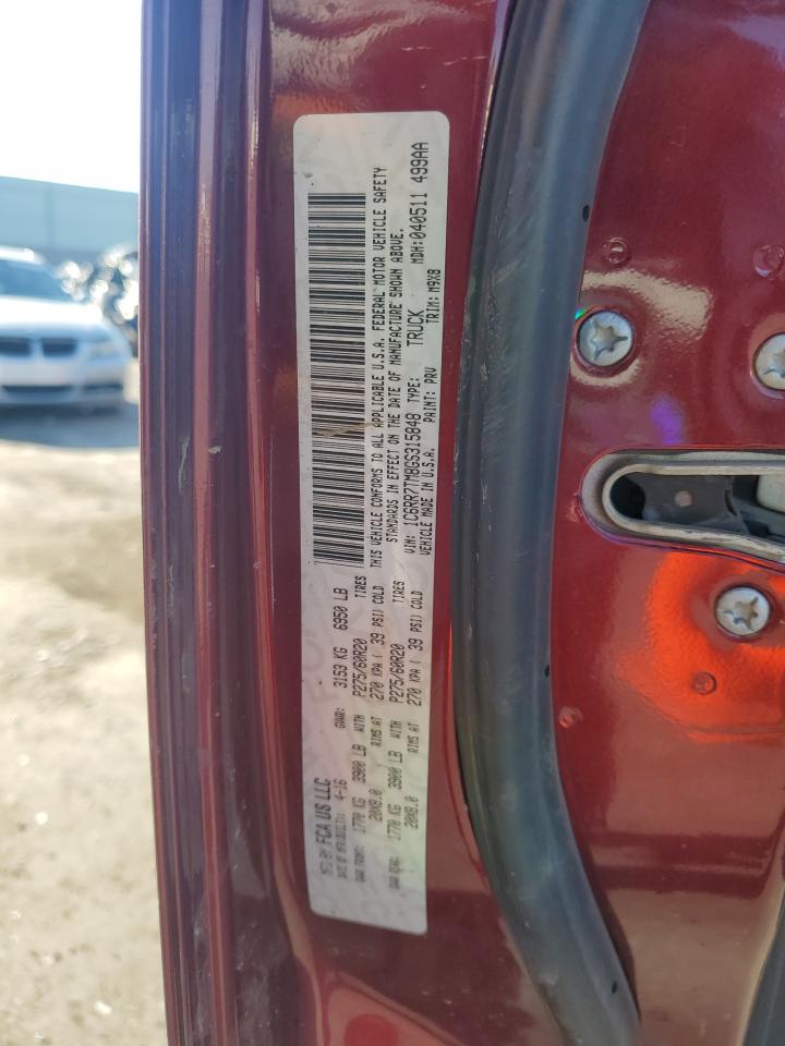 2016 Ram 1500 Slt VIN: 1C6RR7TM8GS315848 Lot: 67141305